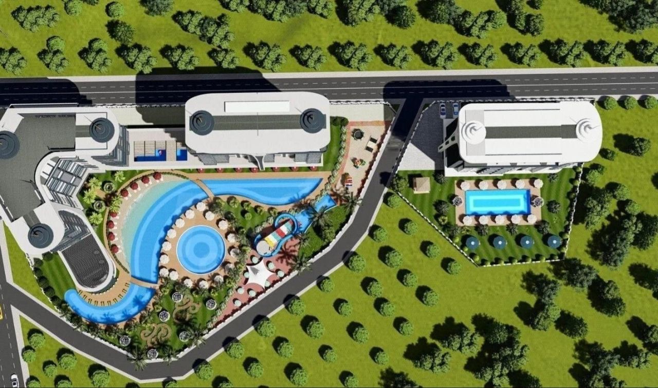 Квартира в Авсалларе, Турция, 60 м² - фото 3