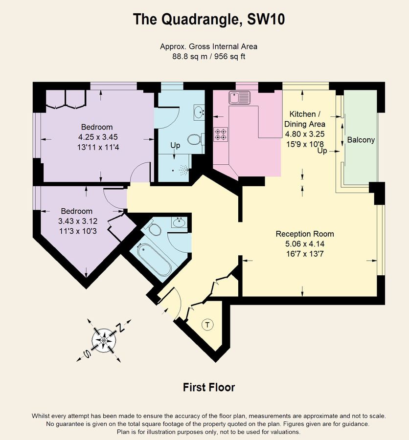 Квартира в Лондоне, Великобритания, 89 м² - фото 10