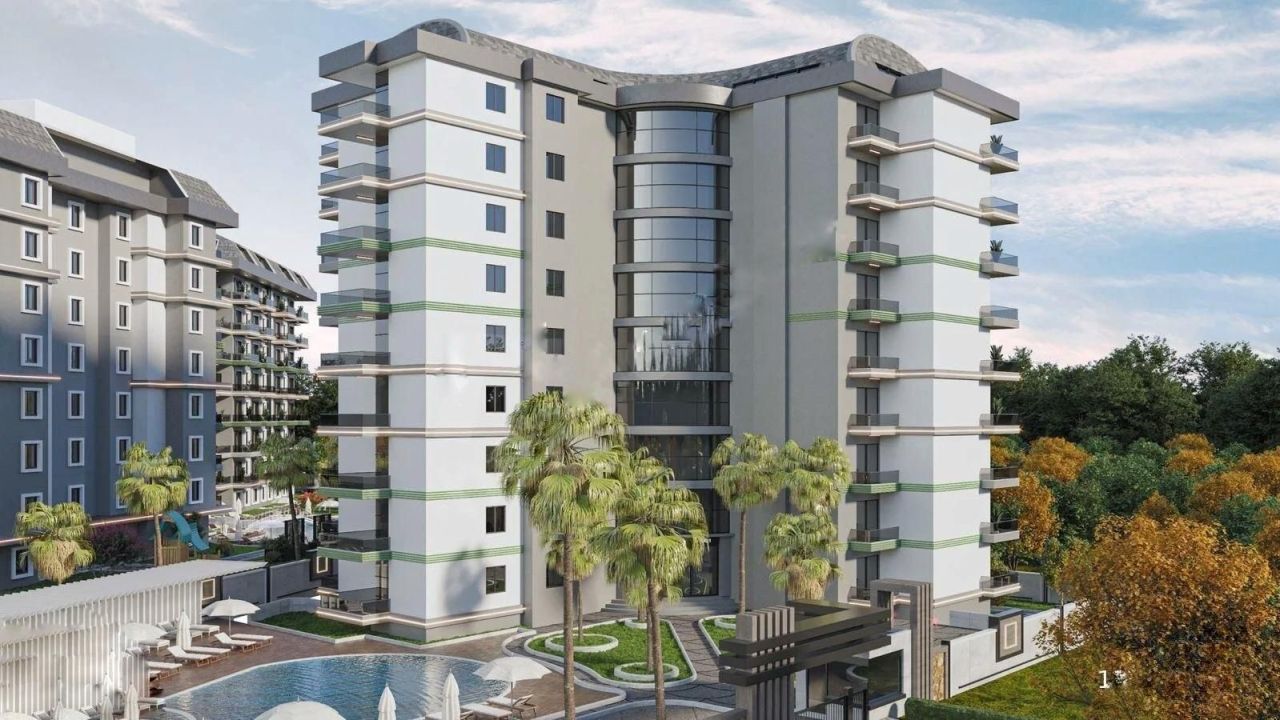 Квартира в Авсалларе, Турция, 55 м² - фото 3