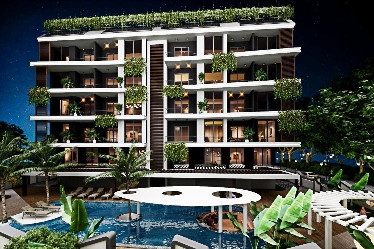 Квартира в Алании, Турция, 50 м² - фото 3
