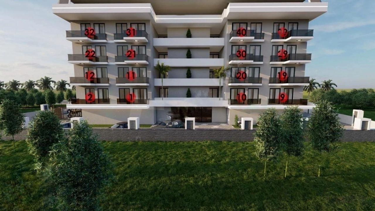 Квартира в Алании, Турция, 54 м² - фото 3