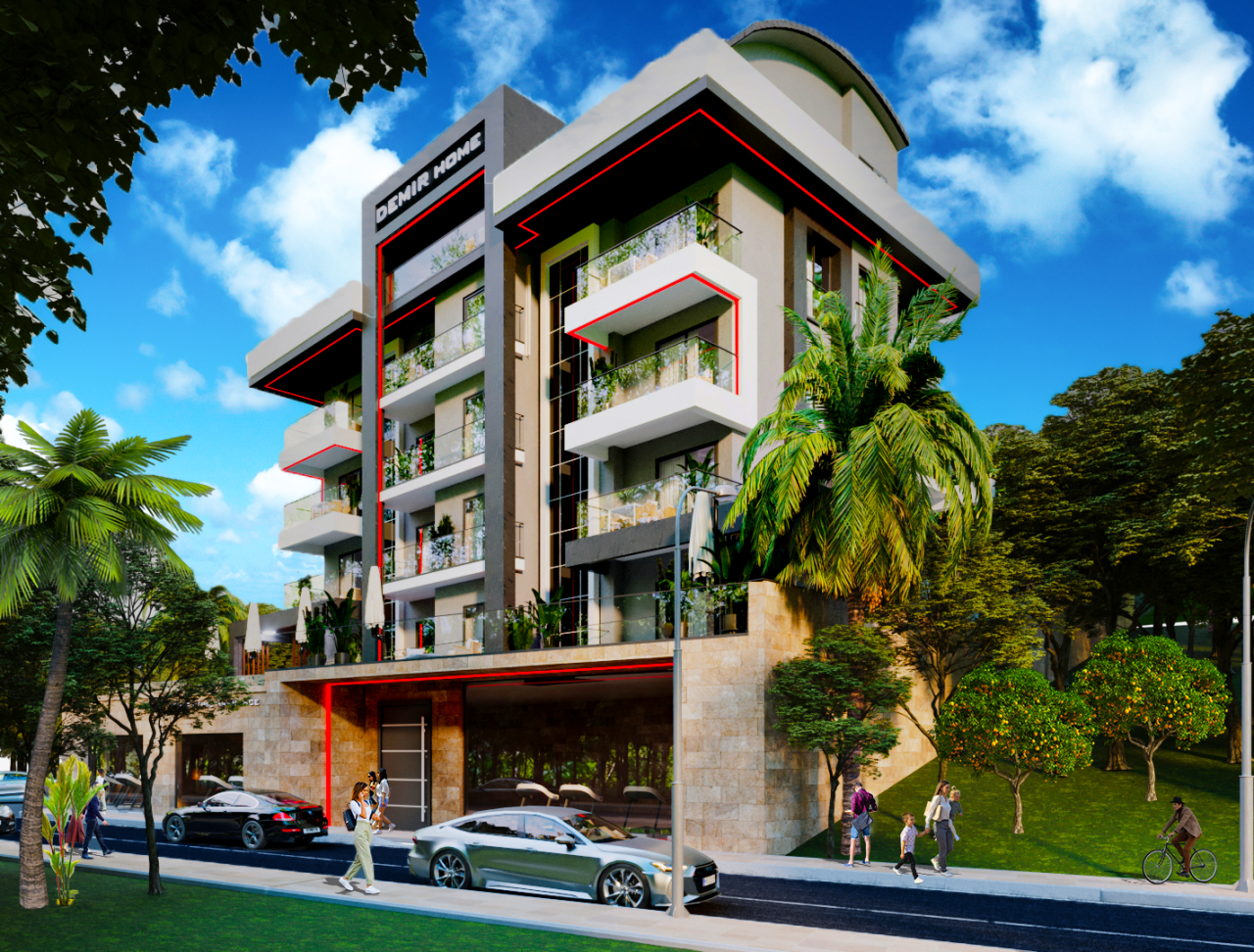 Квартира в Алании, Турция, 49 м² - фото 3