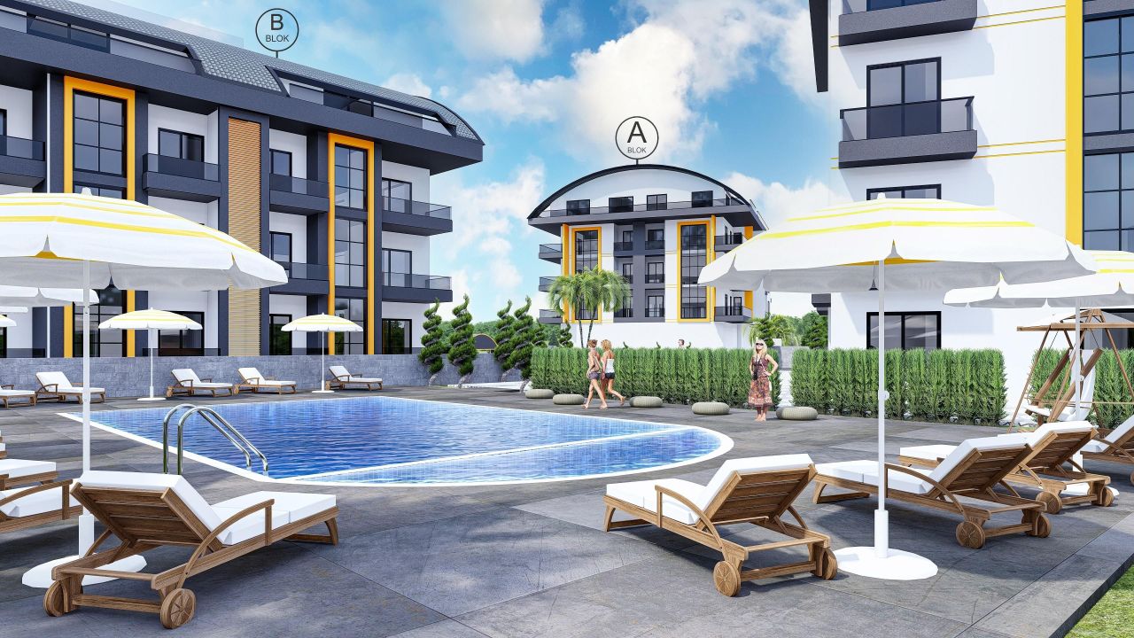 Квартира в Алании, Турция, 57 м² - фото 3