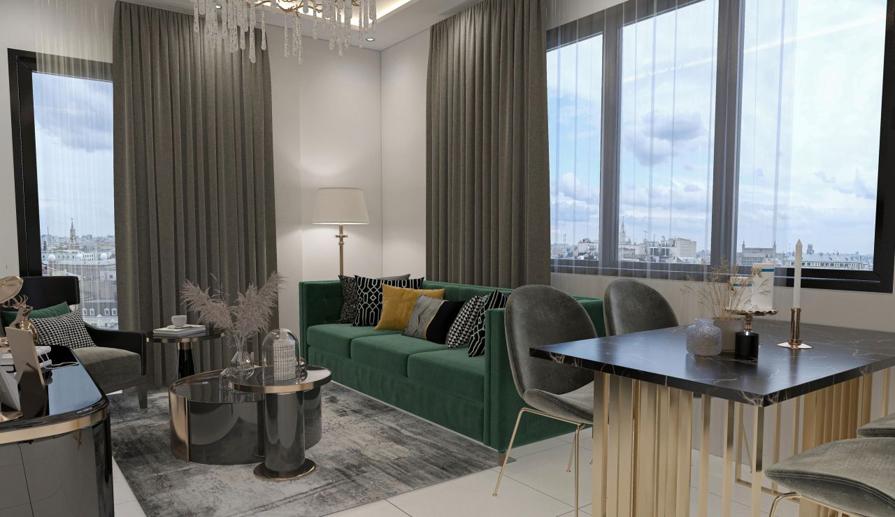 Квартира в Алании, Турция, 60 м² - фото 3