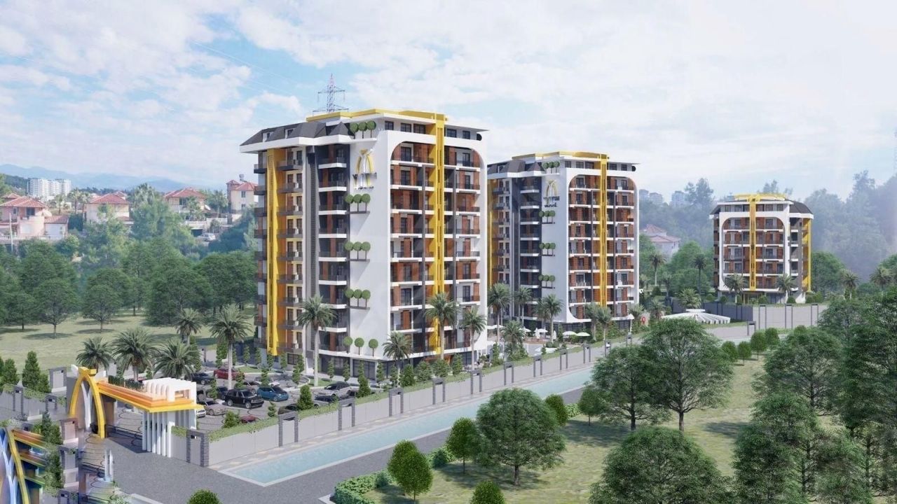 Квартира в Авсалларе, Турция, 55 м² - фото 3