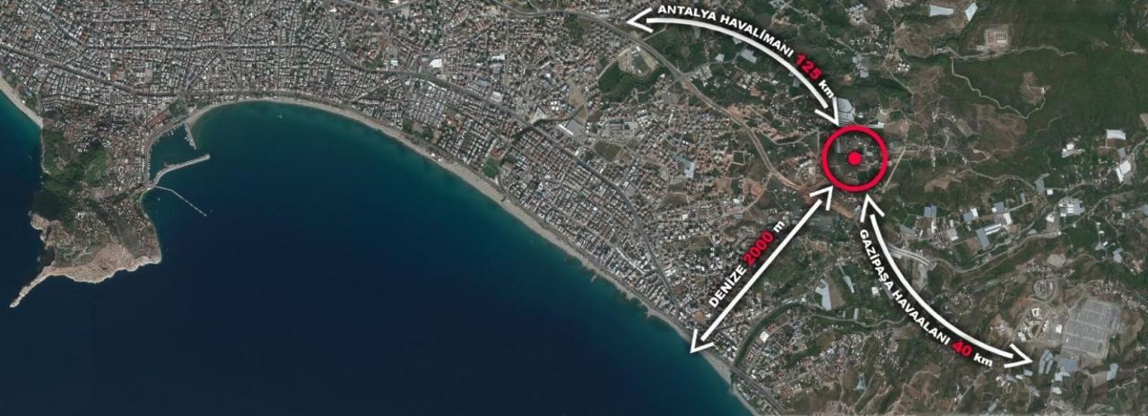 Квартира в Алании, Турция, 75 м² - фото 3