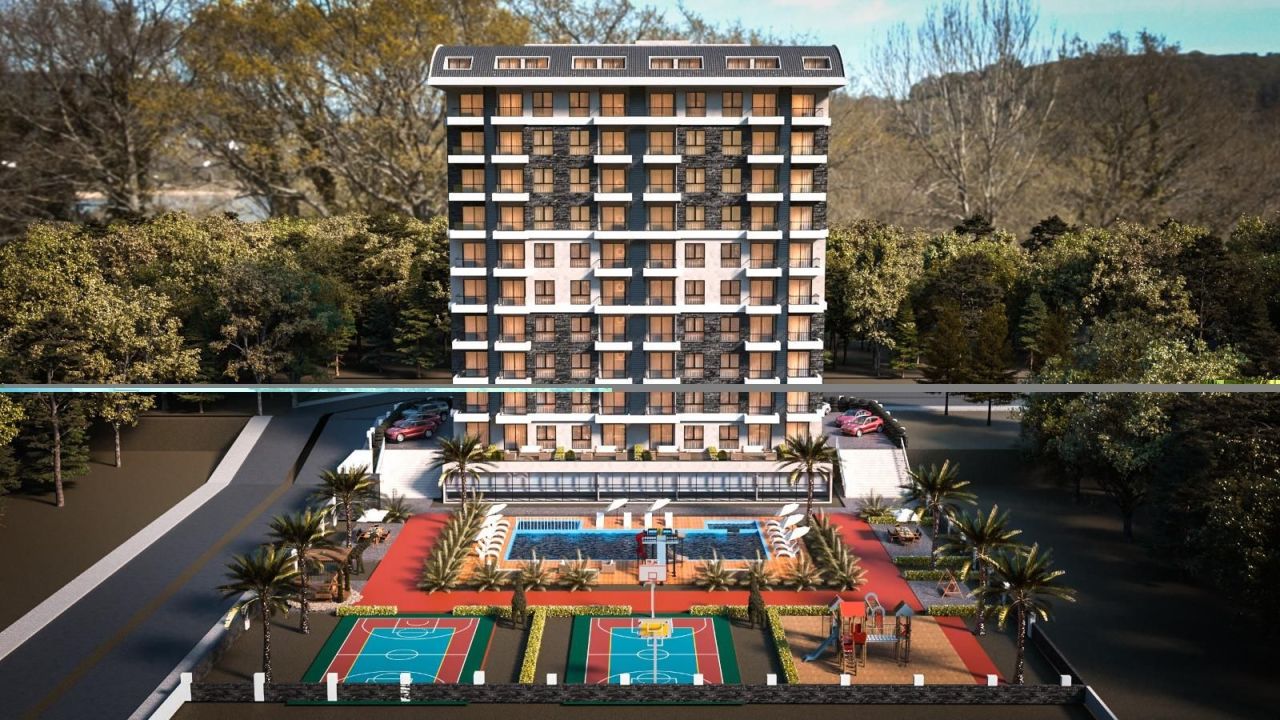 Квартира в Авсалларе, Турция, 56 м² - фото 3