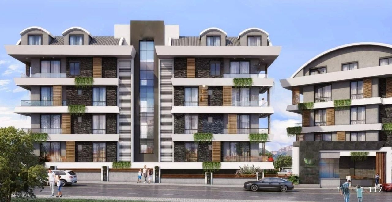 Квартира в Алании, Турция, 45 м² - фото 3