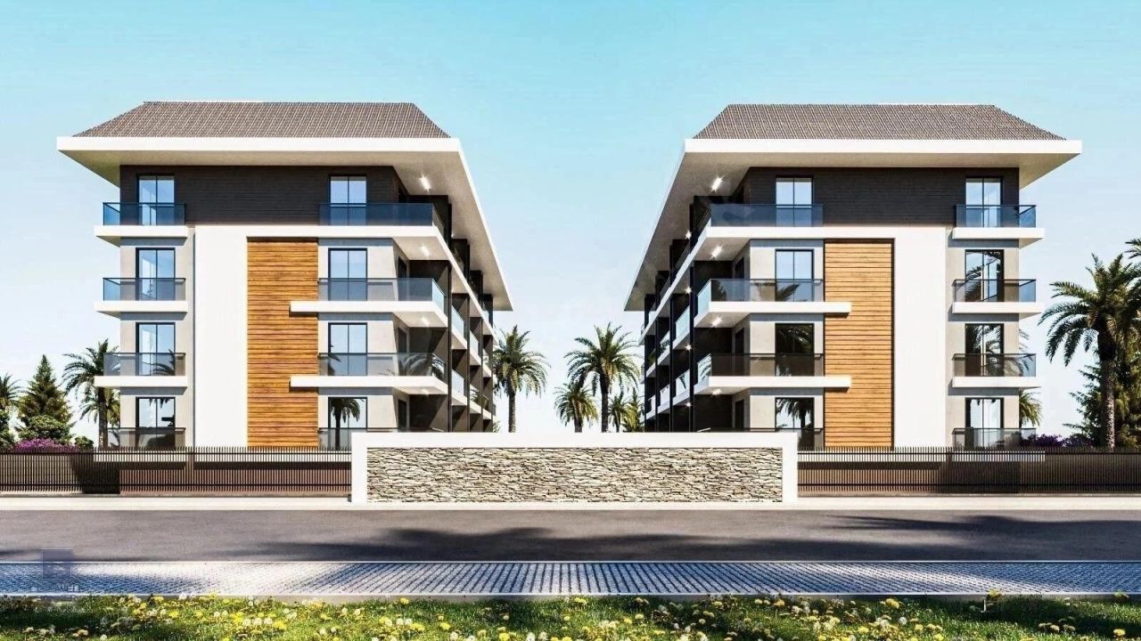 Квартира в Алании, Турция, 44 м² - фото 3