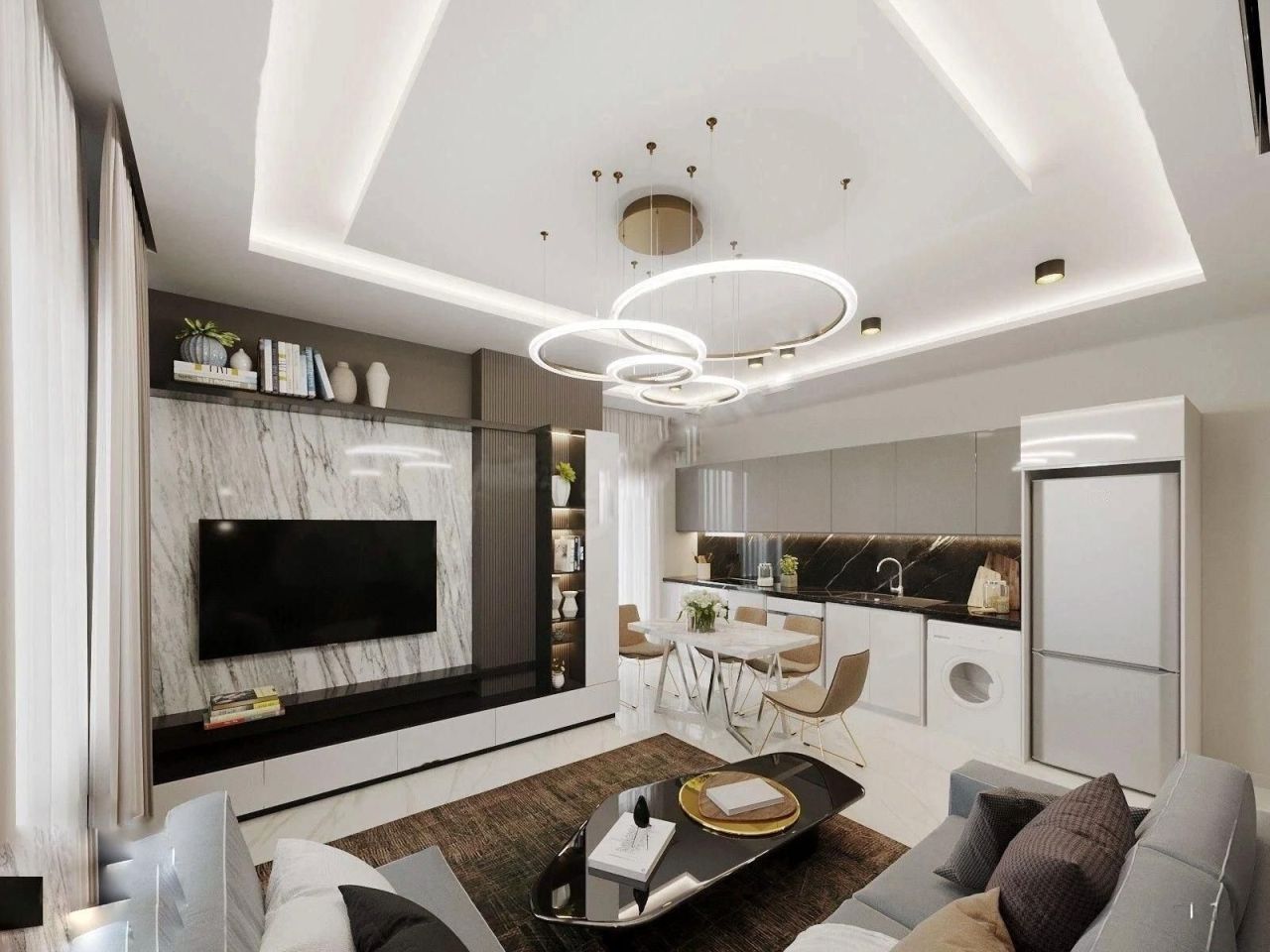 Квартира в Алании, Турция, 43 м² - фото 3