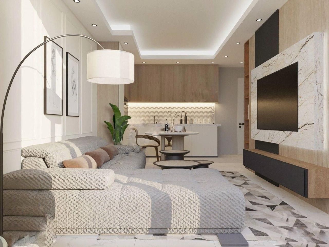 Квартира в Алании, Турция, 50 м² - фото 3