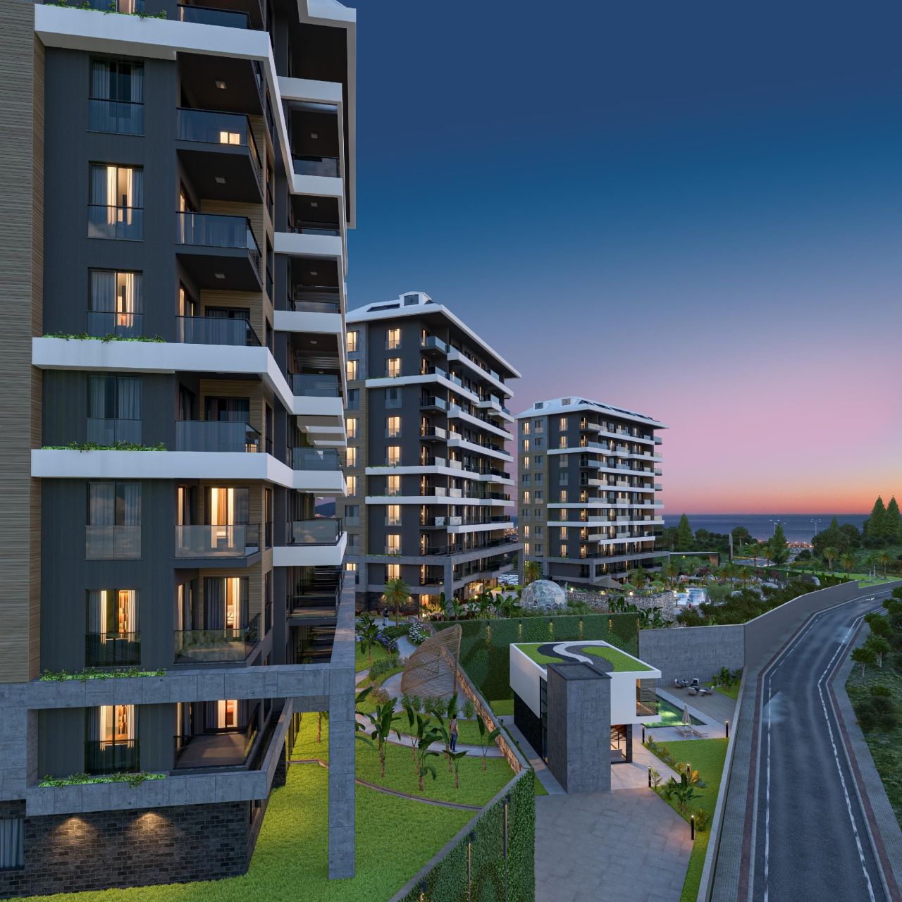 Квартира в Кестеле, Турция, 50 м² - фото 3