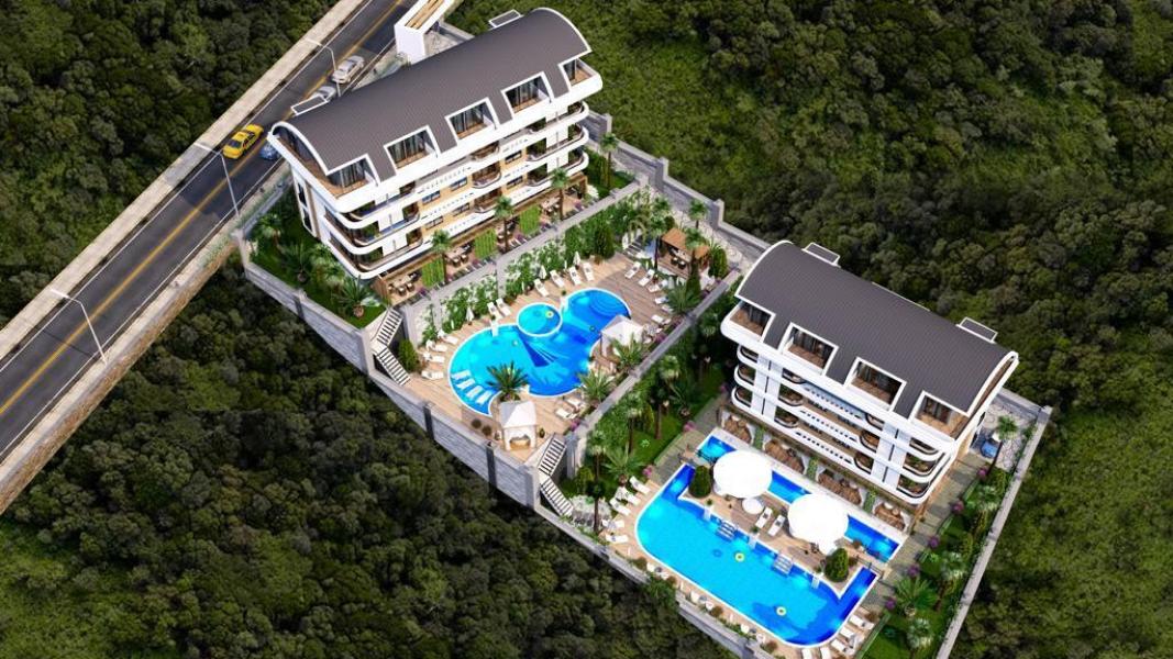 Квартира в Алании, Турция, 46 м² - фото 4