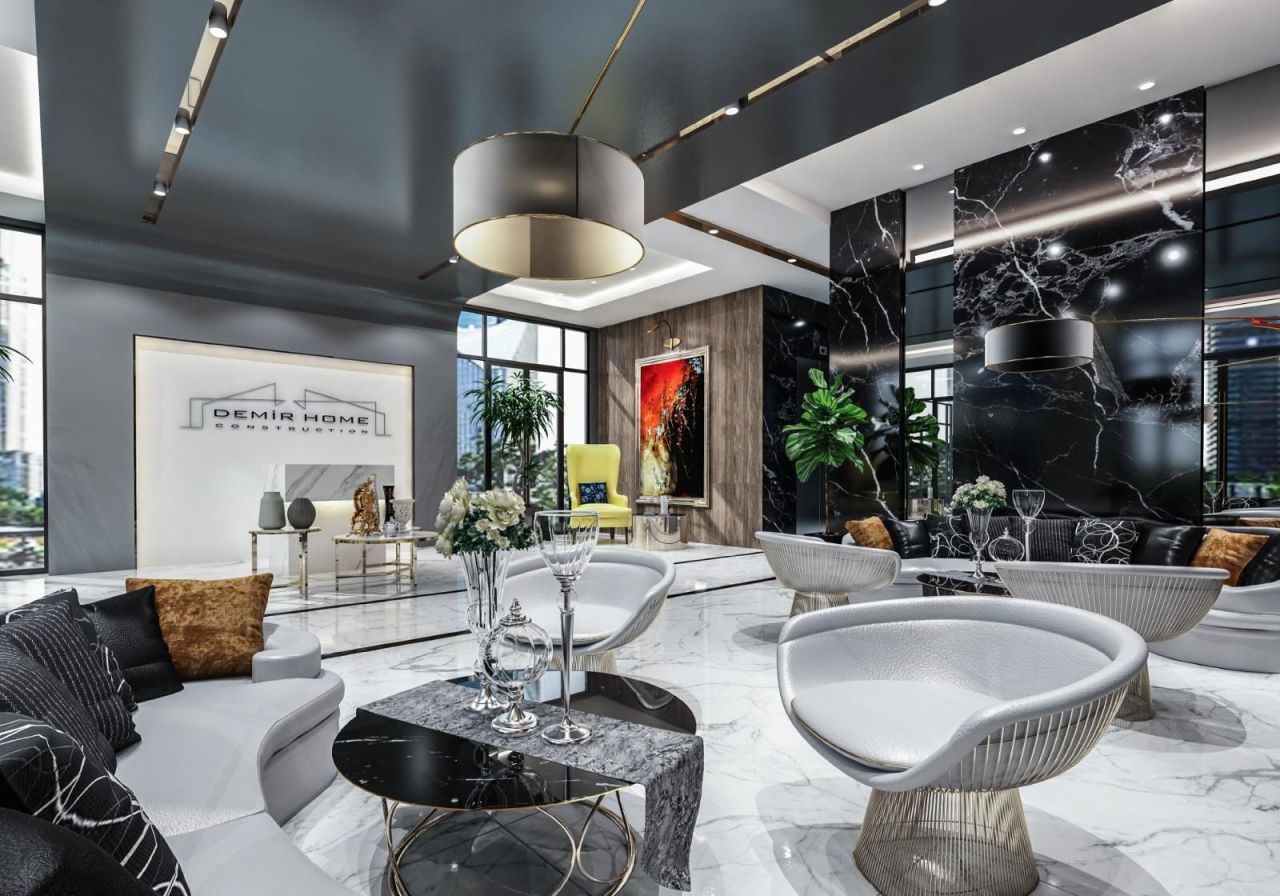 Квартира в Алании, Турция, 50 м² - фото 4