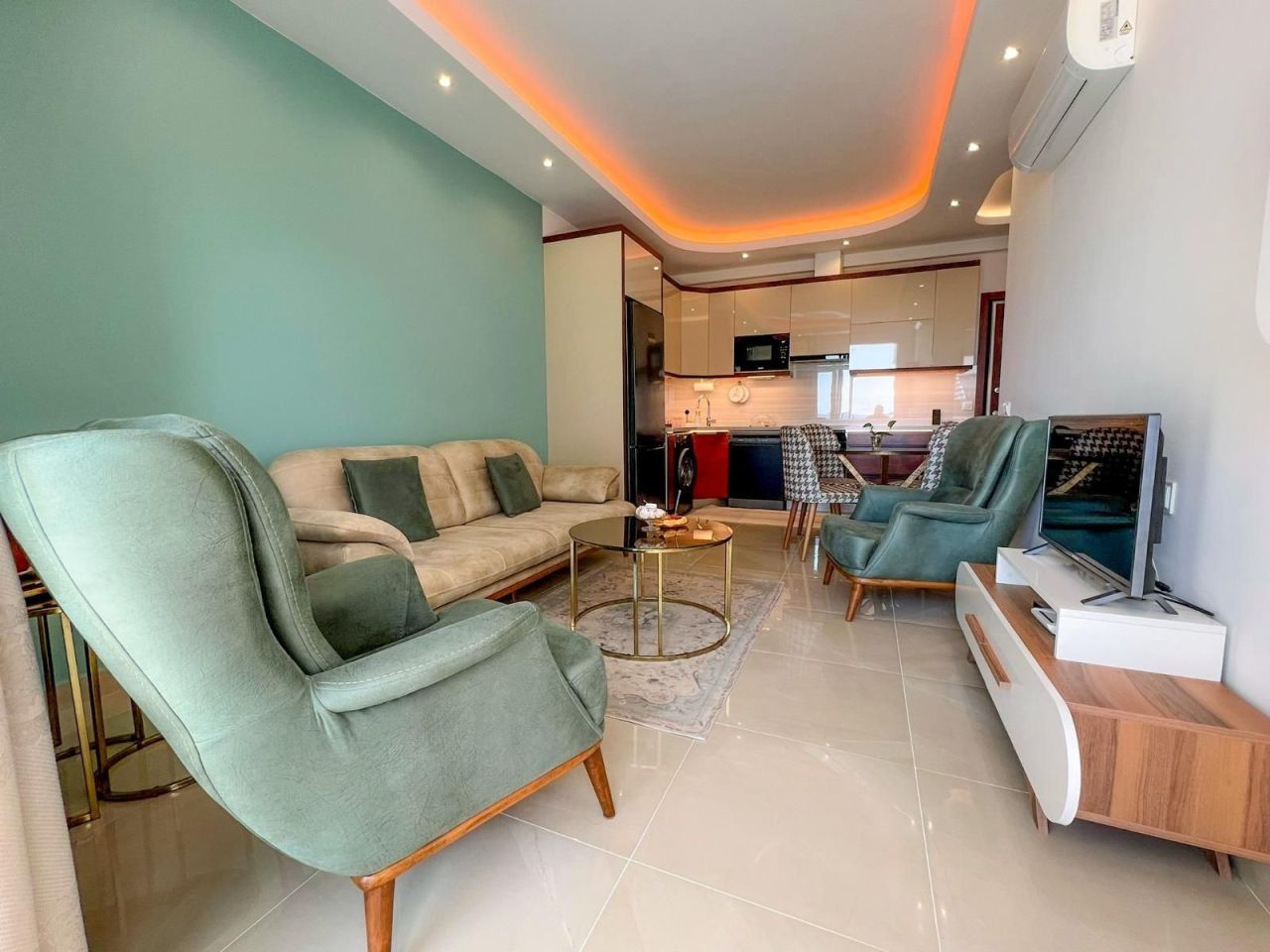 Квартира в Алании, Турция, 80 м² - фото 4