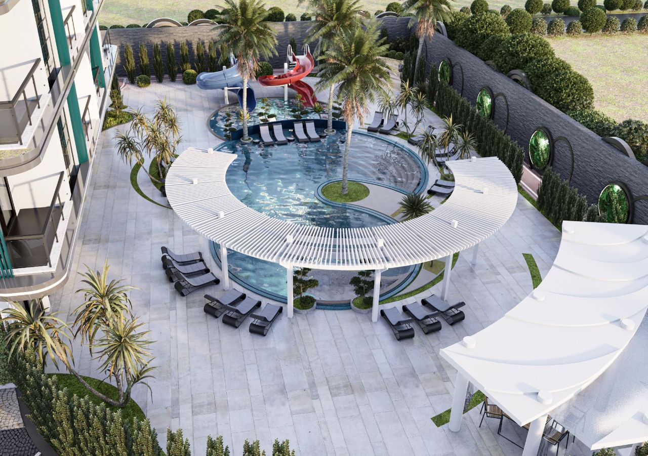 Квартира в Алании, Турция, 44 м² - фото 4