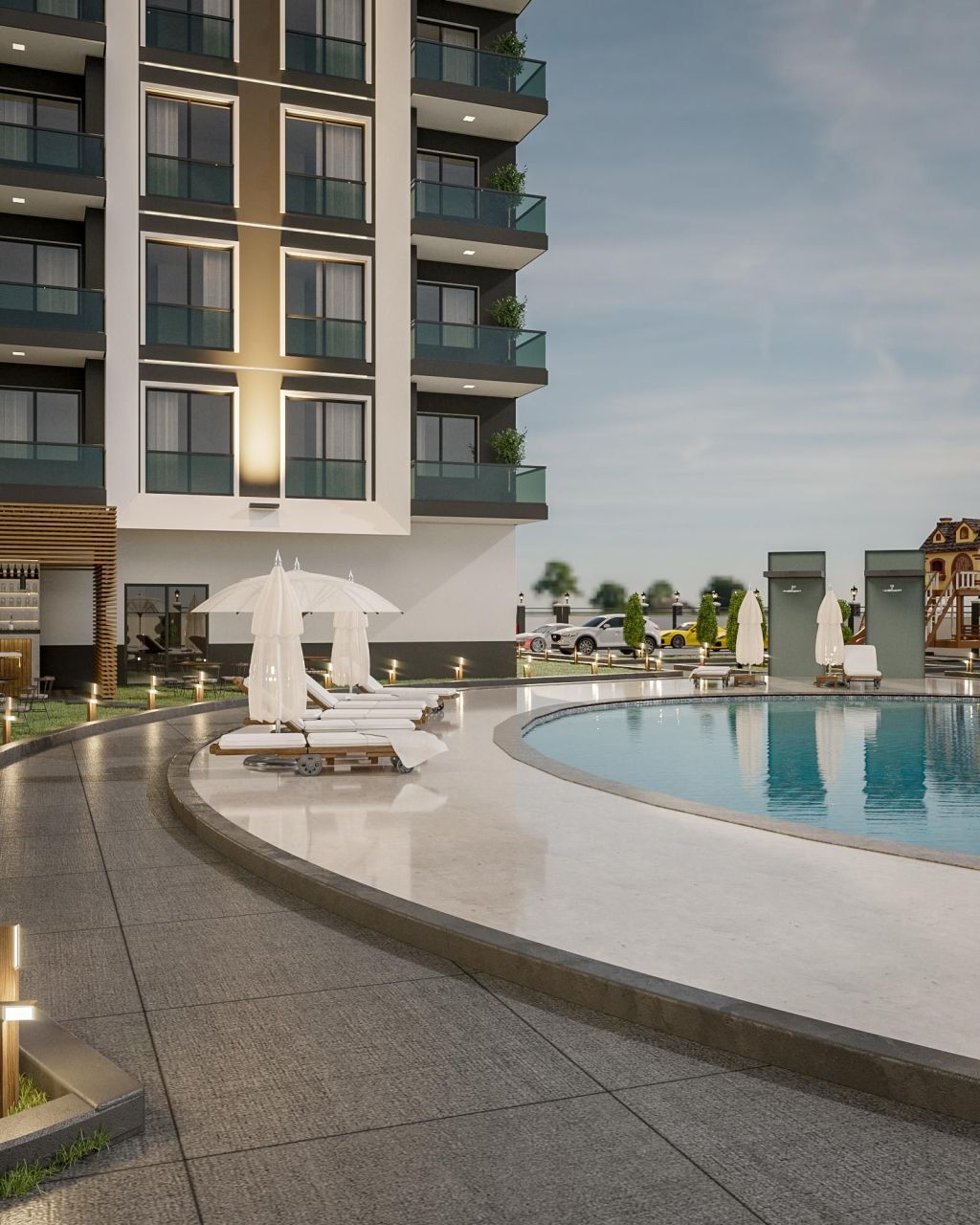 Пентхаус в Авсалларе, Турция, 55 м² - фото 4