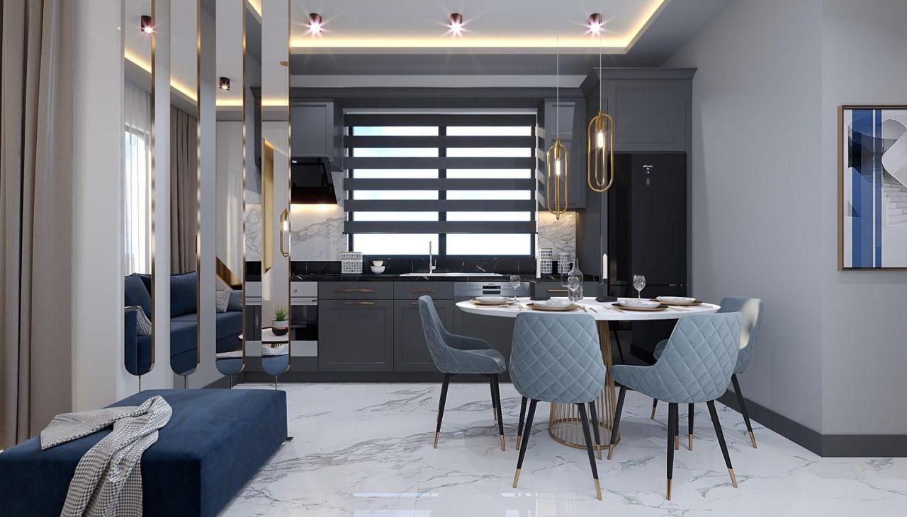 Квартира в Алании, Турция, 75 м² - фото 4