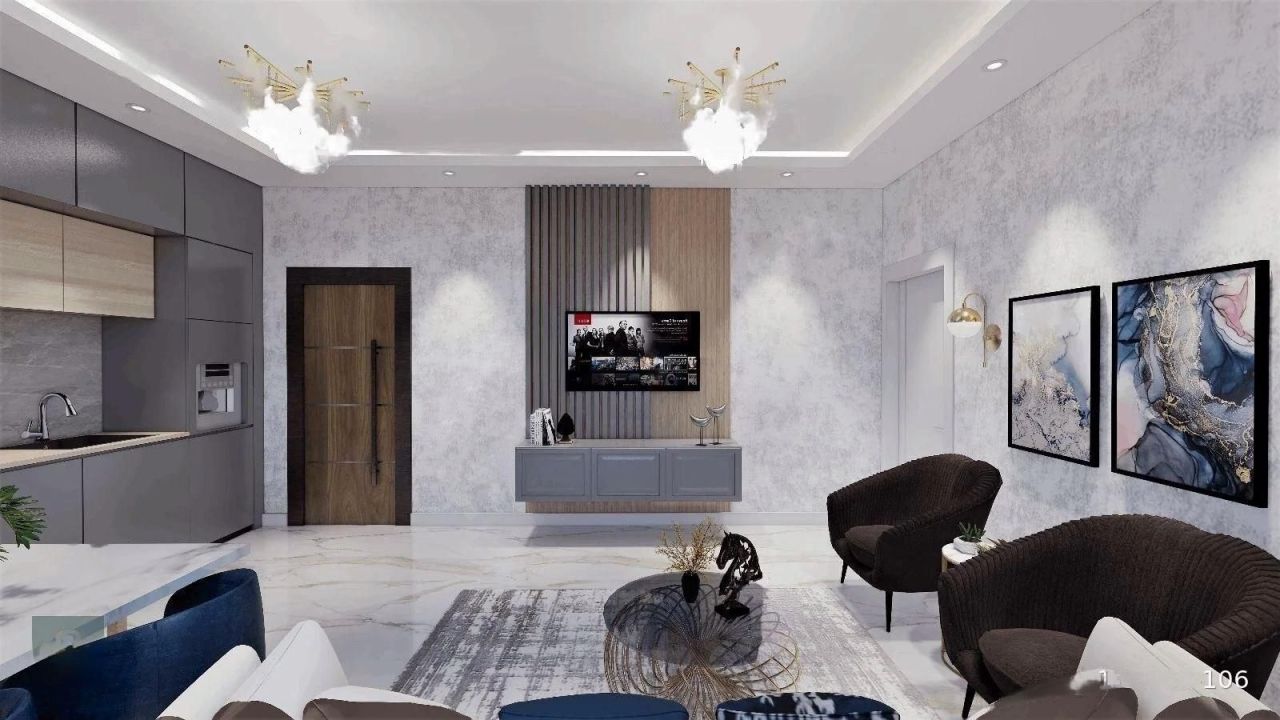 Квартира в Конаклы, Турция, 110 м² - фото 4