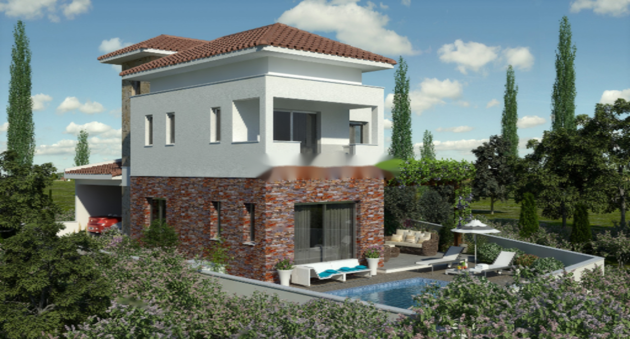 Квартира в Мони, Кипр, 162 м² - фото 1