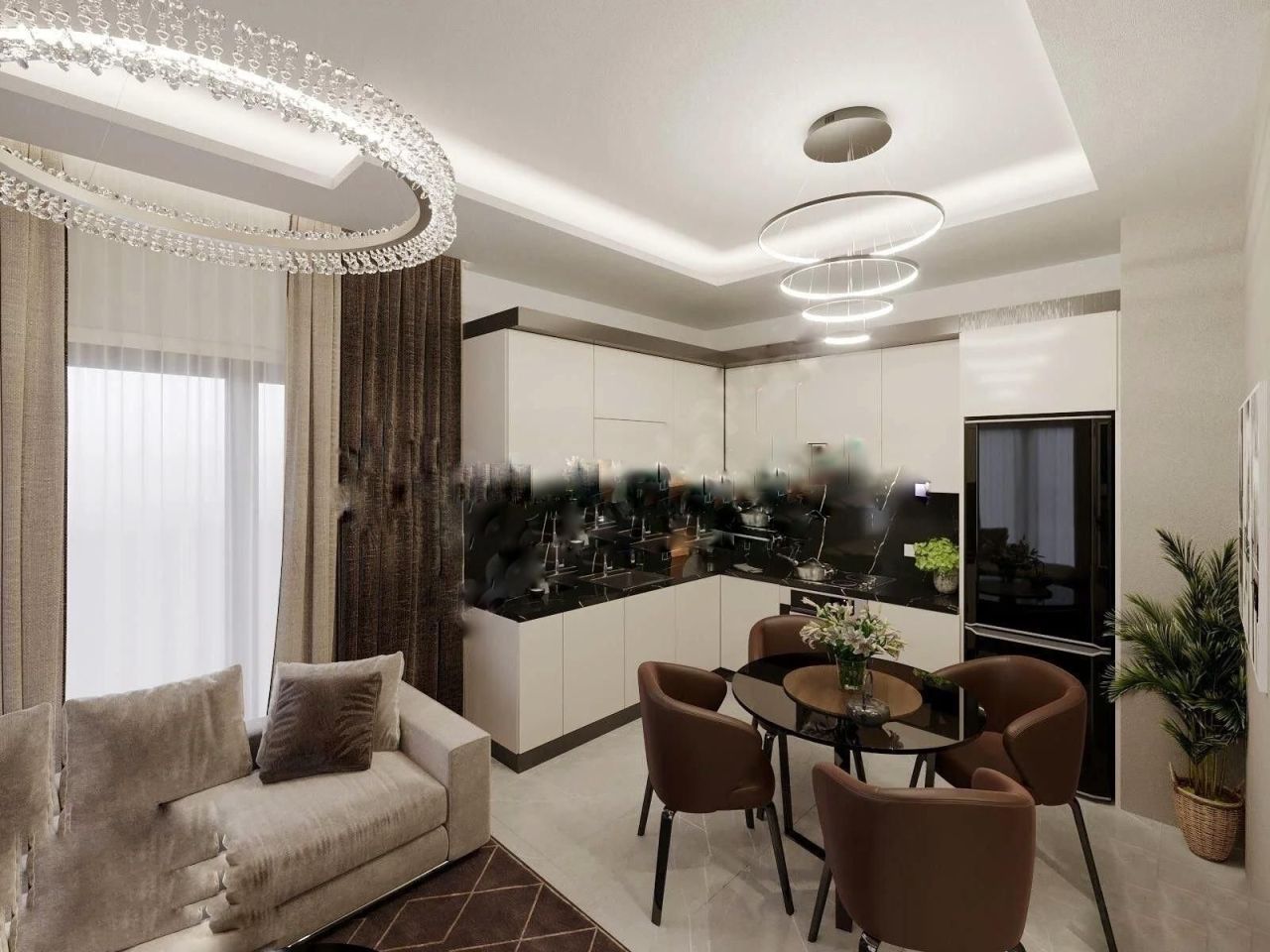 Квартира в Алании, Турция, 45 м² - фото 4