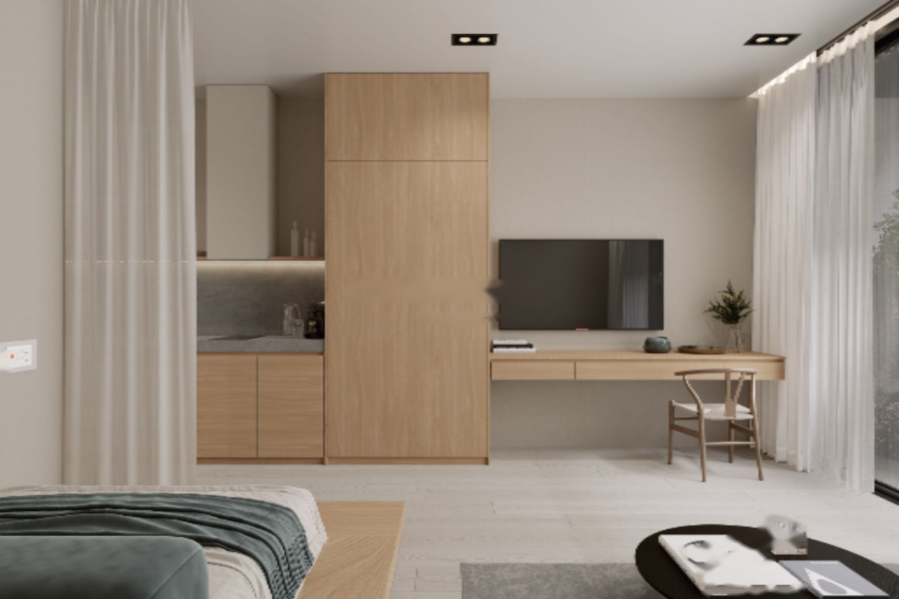 Квартира в Лимасоле, Кипр, 30 м² - фото 4