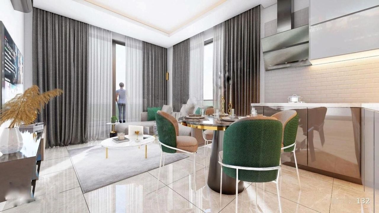 Квартира в Конаклы, Турция, 50 м² - фото 4