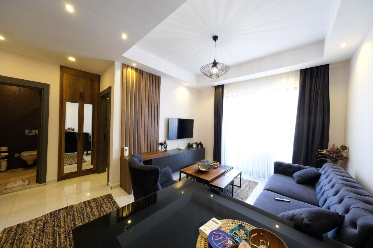 Квартира в Алании, Турция, 50 м² - фото 4