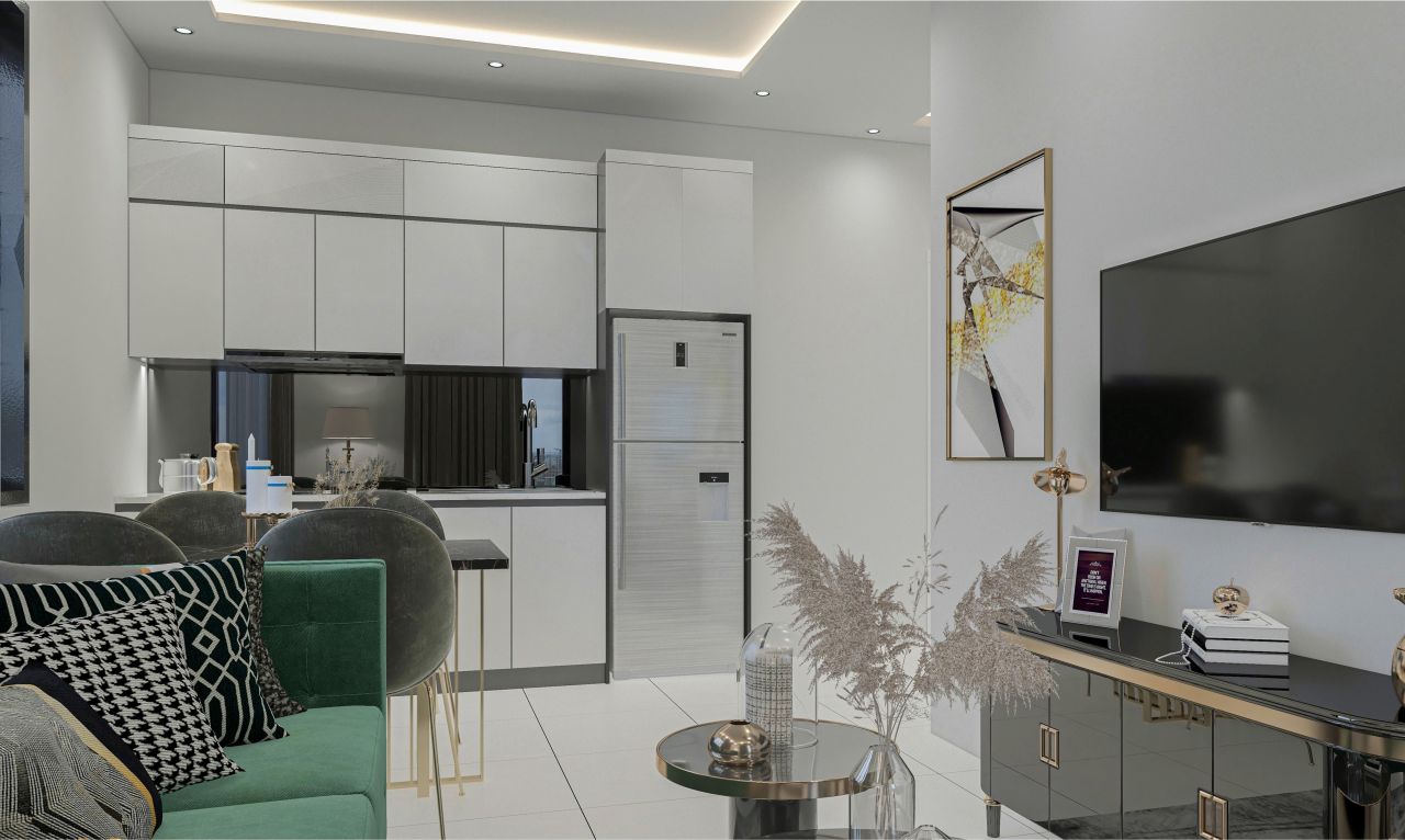 Квартира в Алании, Турция, 60 м² - фото 4