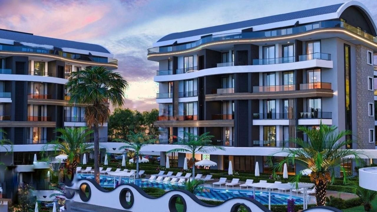 Квартира в Алании, Турция, 50 м² - фото 4