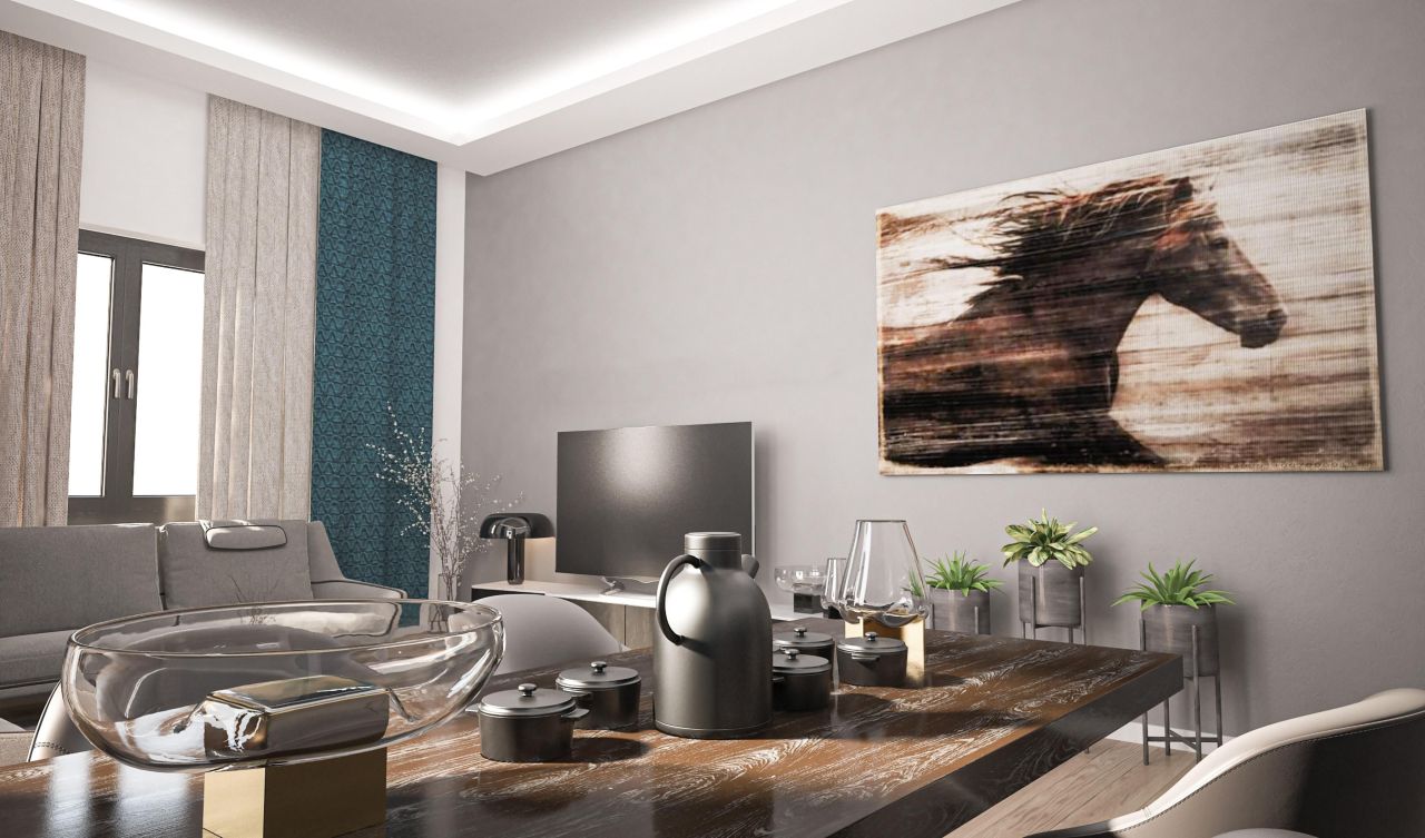 Квартира в Авсалларе, Турция, 54 м² - фото 4