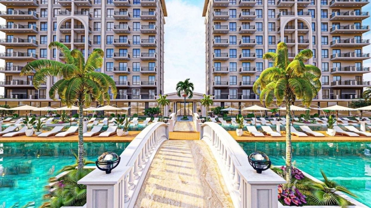 Квартира в Алании, Турция, 50 м² - фото 4