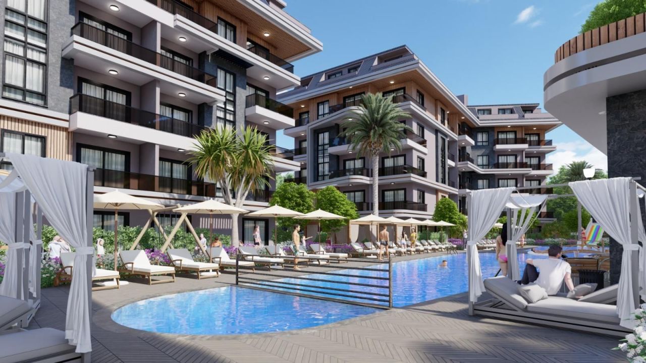 Квартира в Алании, Турция, 74 м² - фото 4