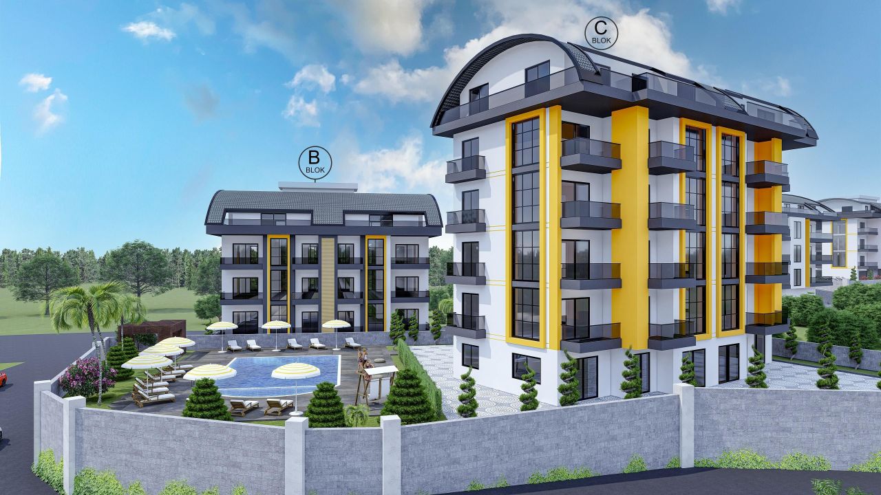 Квартира в Алании, Турция, 57 м² - фото 4