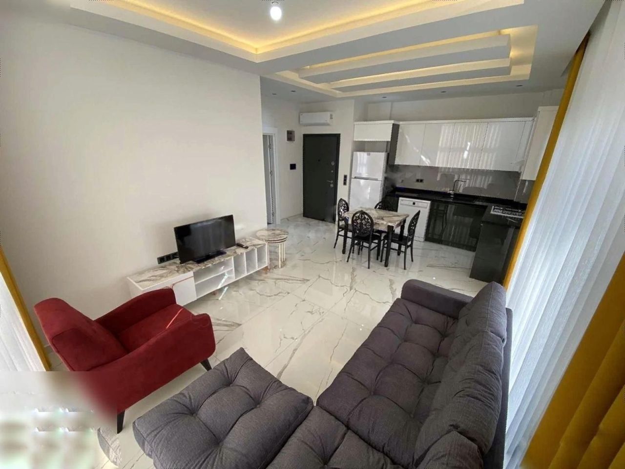 Квартира в Авсалларе, Турция, 55 м² - фото 4