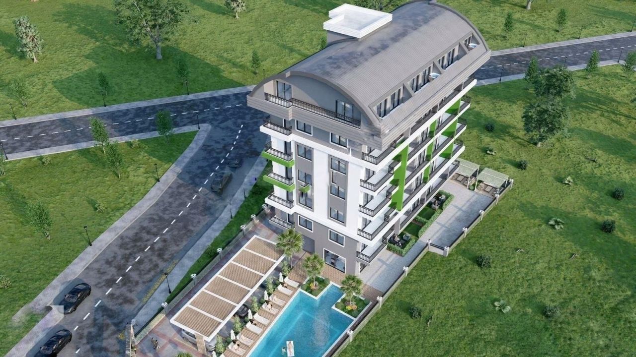 Квартира в Алании, Турция, 50 м² - фото 4