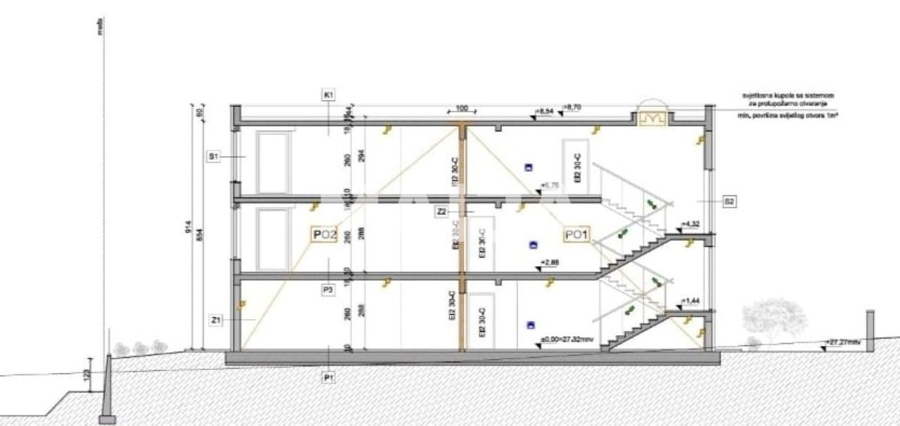 Земля в Ровини, Хорватия, 1 100 м² - фото 5