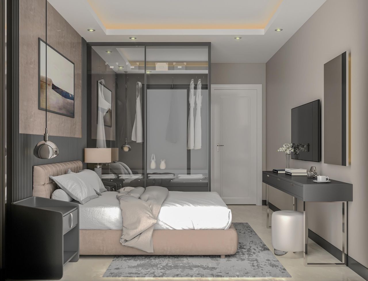 Квартира в Алании, Турция, 100 м² - фото 4