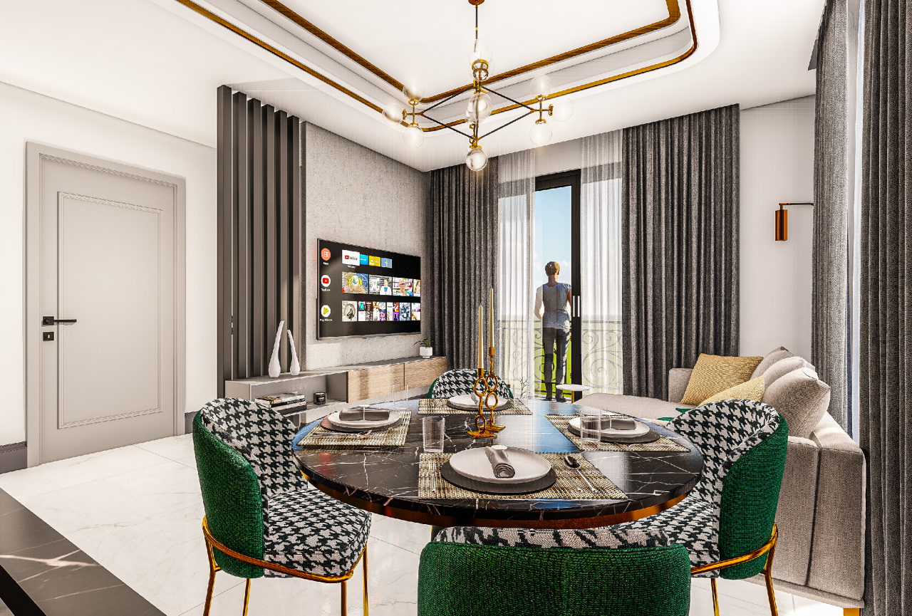 Квартира в Алании, Турция, 52 м² - фото 4