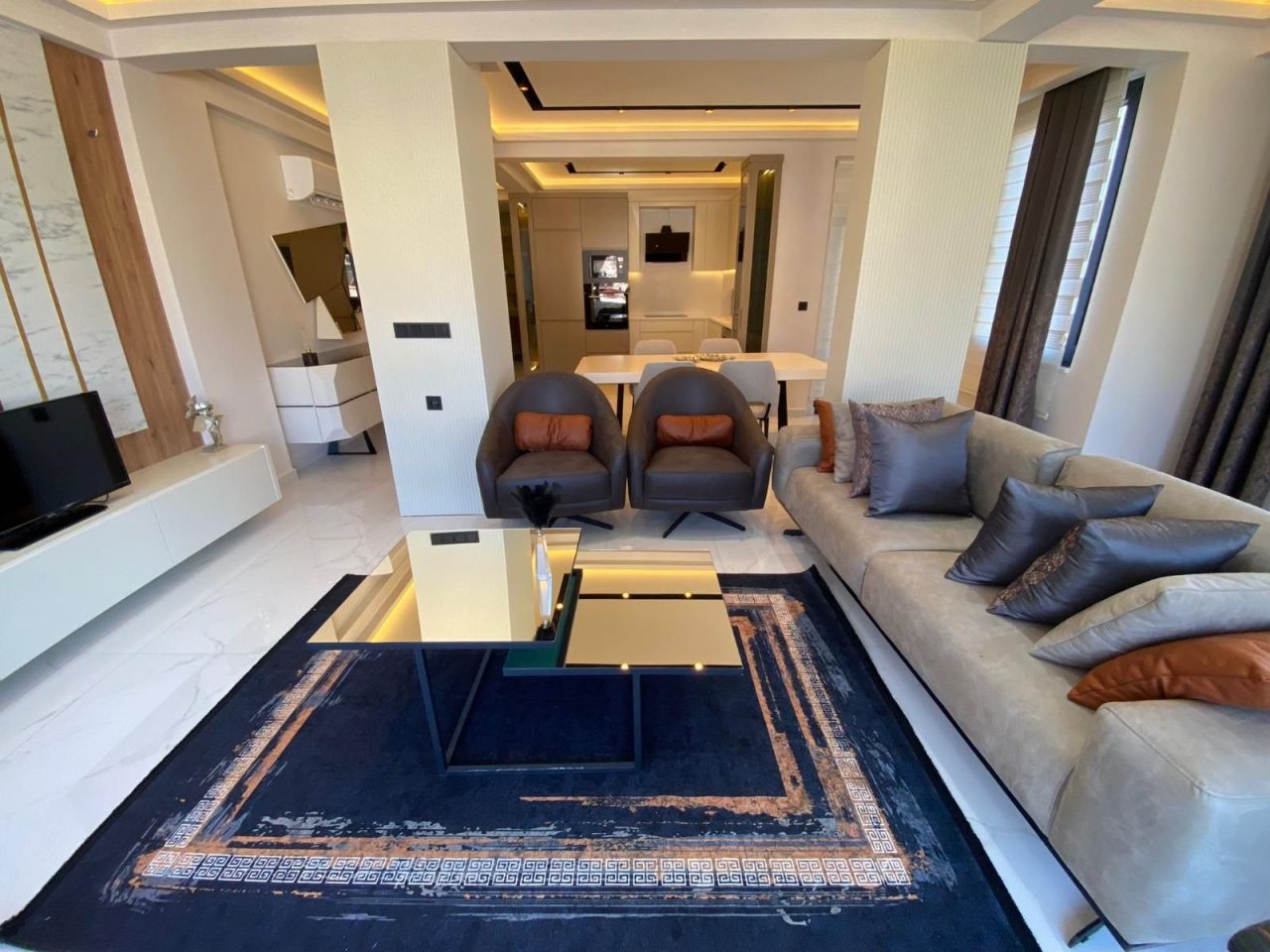 Квартира в Алании, Турция, 90 м² - фото 4