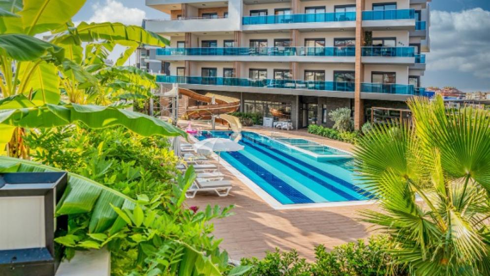 Апартаменты в Алании, Турция, 60 м² - фото 13