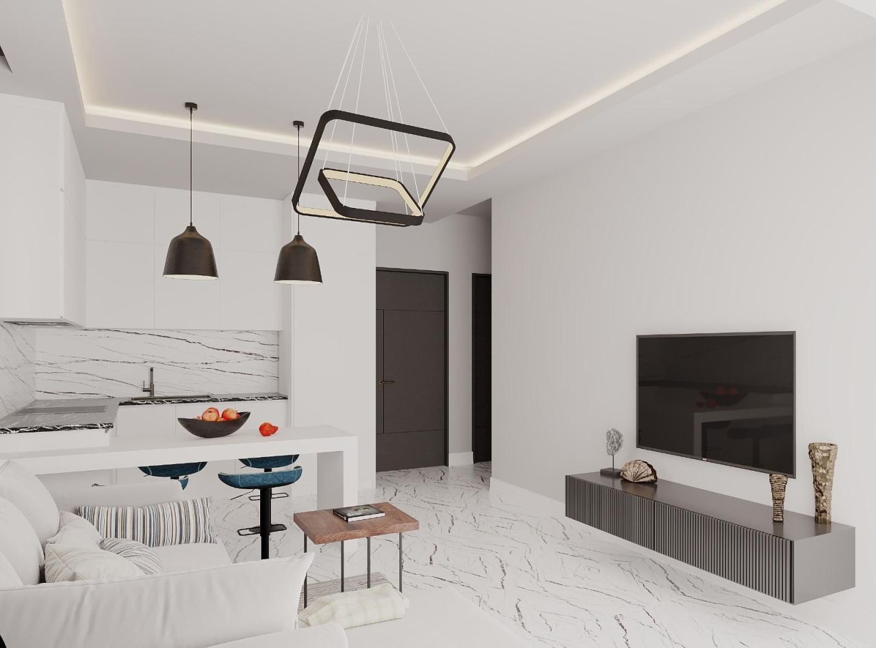 Квартира в Алании, Турция, 52 м² - фото 4