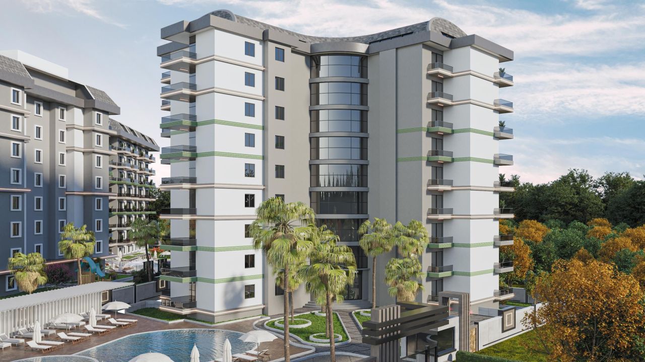 Квартира в Авсалларе, Турция, 74 м² - фото 4