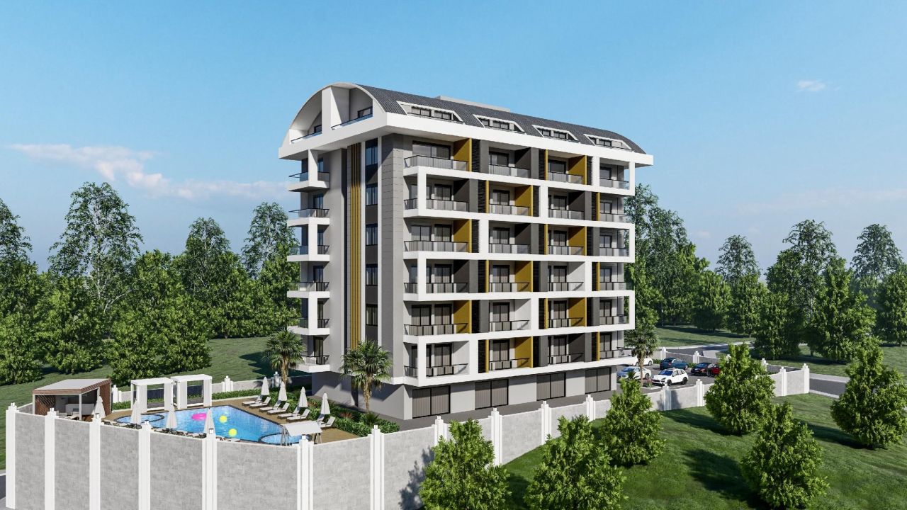 Квартира в Алании, Турция, 50 м² - фото 4