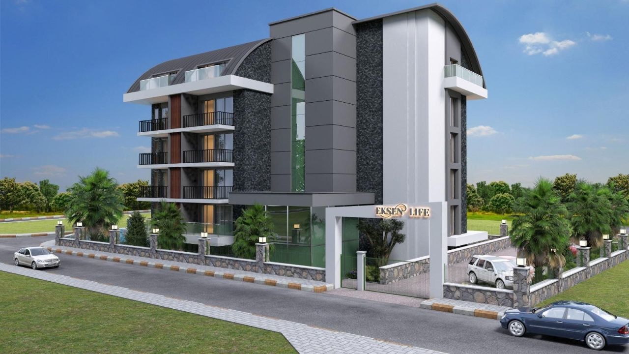 Квартира в Алании, Турция, 50 м² - фото 4