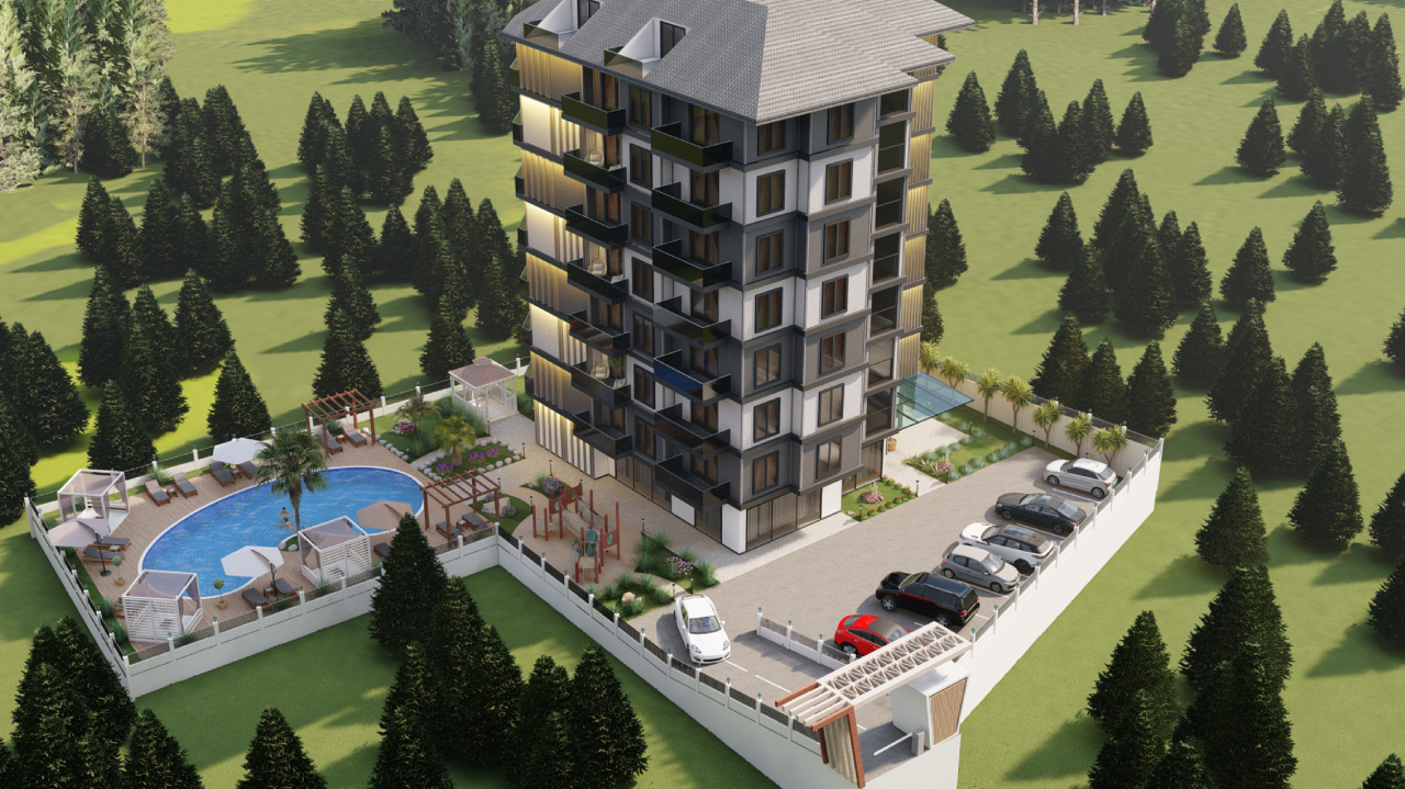 Квартира в Авсалларе, Турция, 55 м² - фото 4