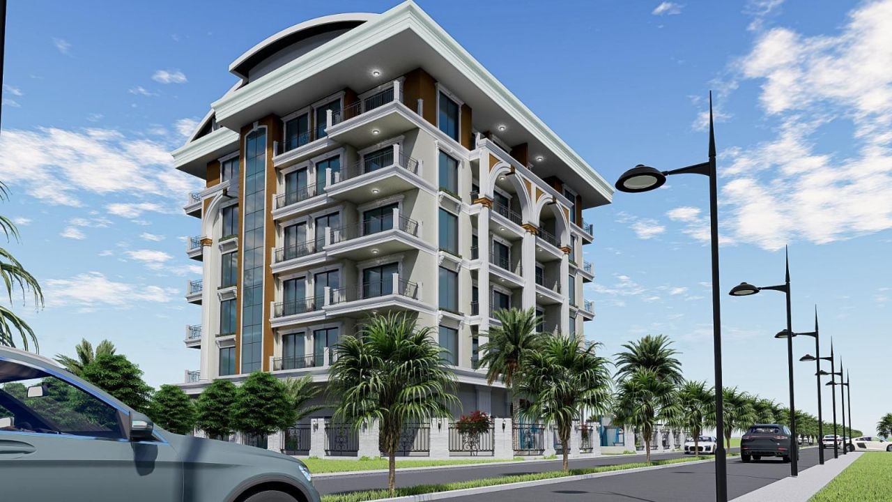 Квартира в Алании, Турция, 55 м² - фото 4