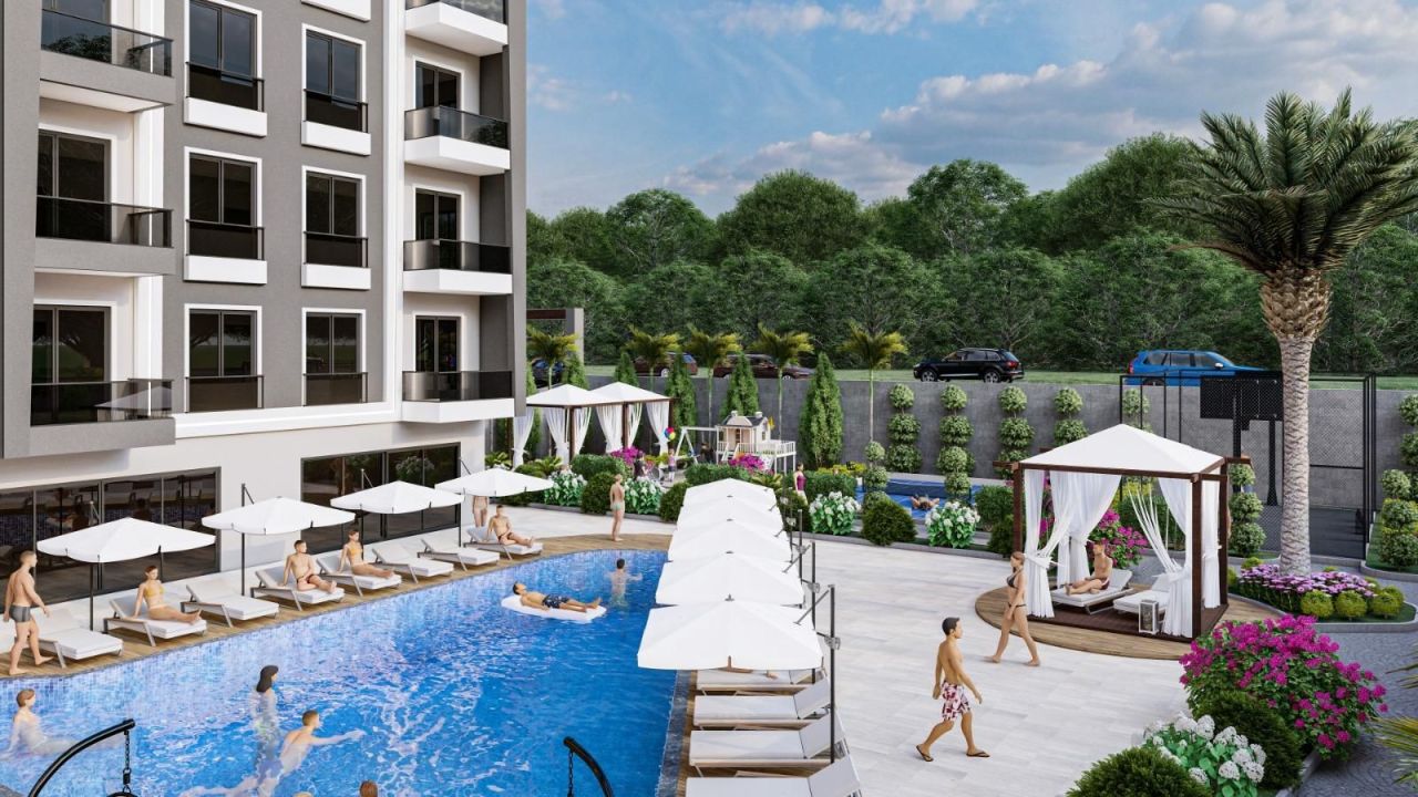 Квартира в Авсалларе, Турция, 110 м² - фото 4