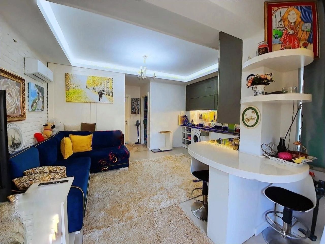 Квартира в Алании, Турция, 52 м² - фото 4