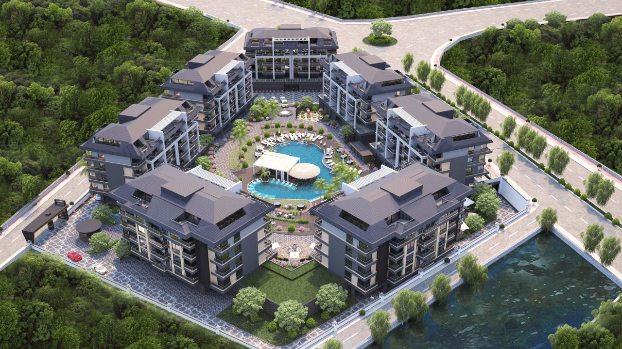 Квартира в Алании, Турция, 55 м² - фото 4